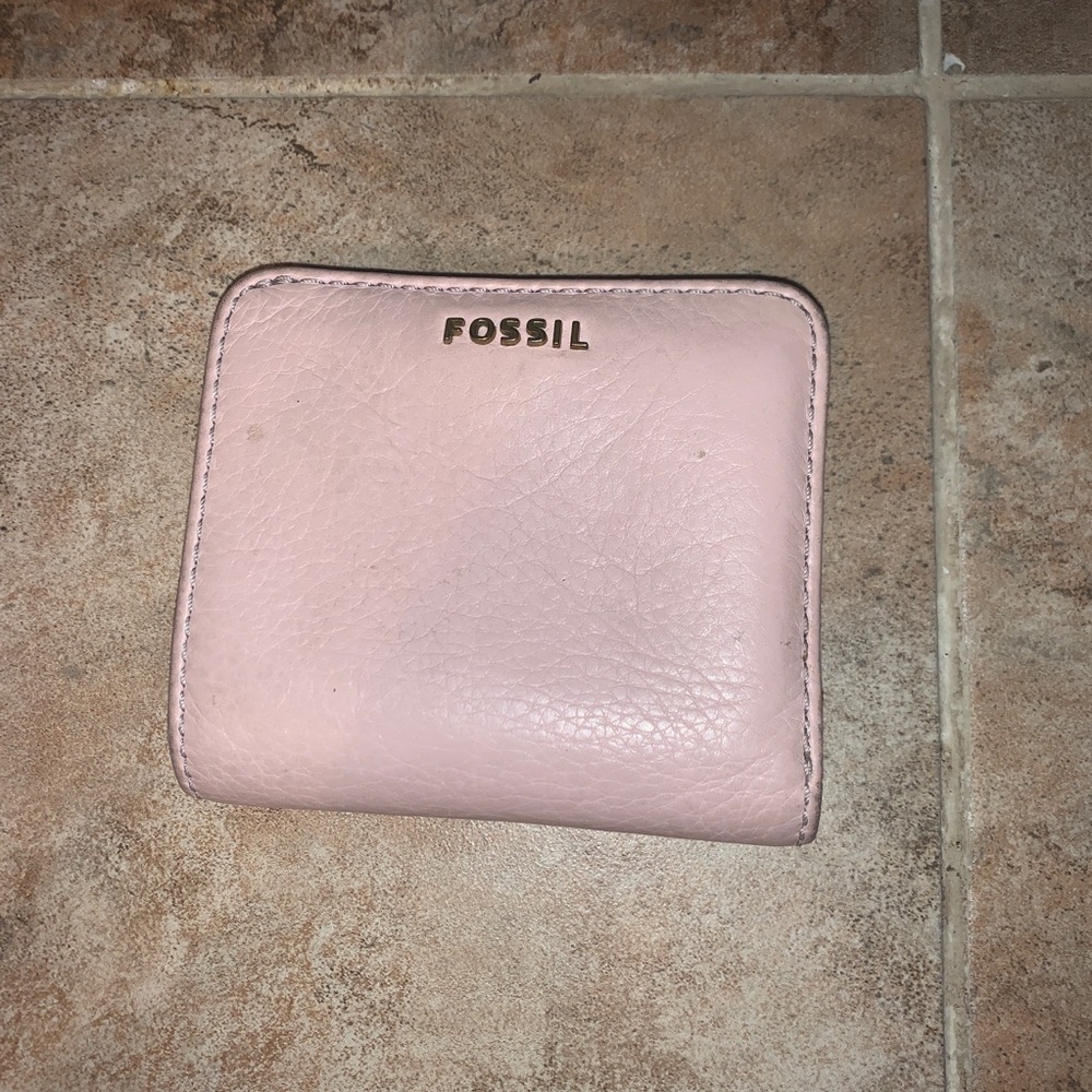 Fossil leather wallet